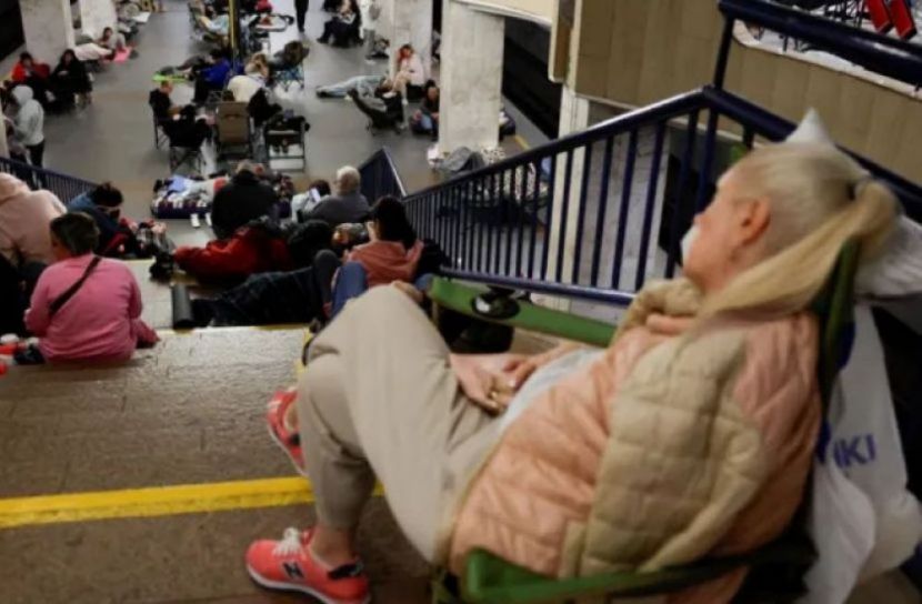 রাতভর কিয়েভে রুশ হামলা