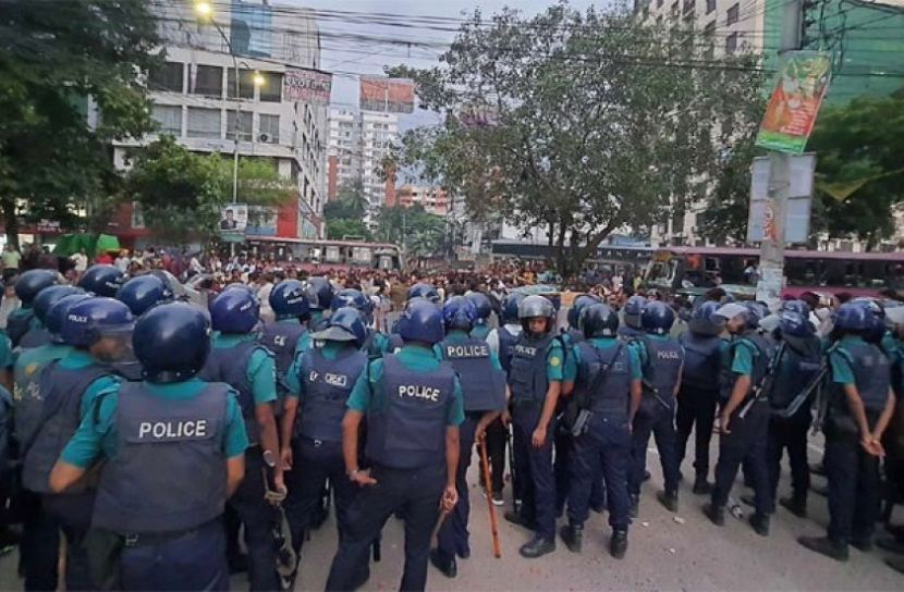 জাপা কার্যালয়ের সামনে ফের উত্তেজনা