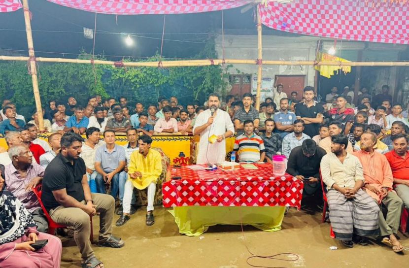 তারেক রহমানের ৩১ দফা বাস্তবায়নে হাতিয়াতে উঠান বৈঠক