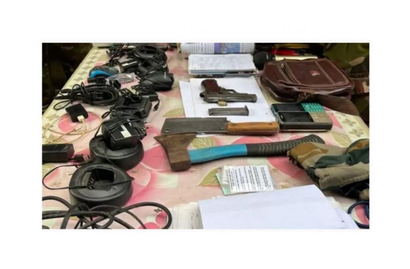 খাগড়াছড়িতে ইউপিডিএফ এর গোপন আস্তানা থেকে অস্ত্র উদ্ধার