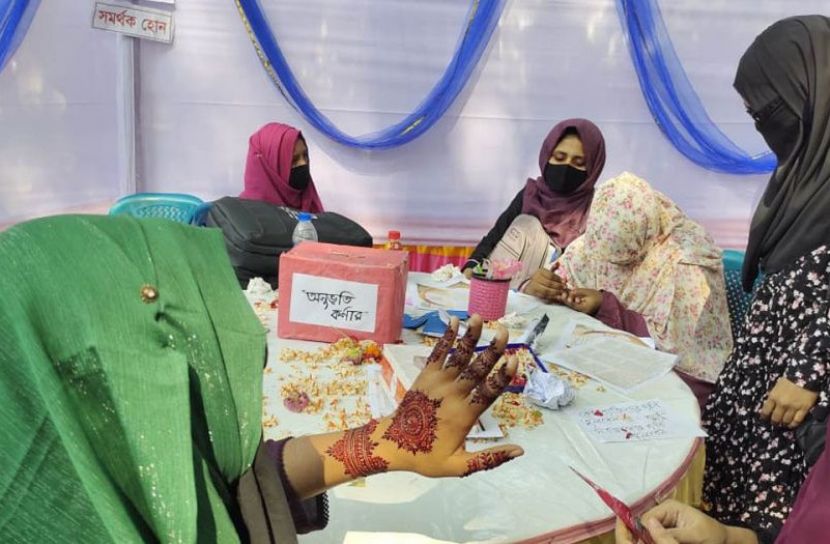 মেহেদী উৎসবের মধ্য দিয়ে ইবিতে ছাত্রী সংস্থার আত্মপ্রকাশ