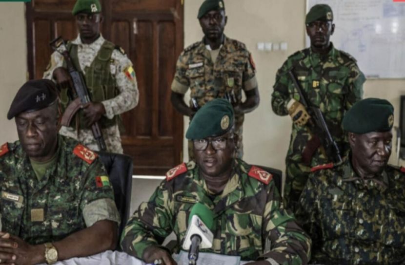 গিনি বিসাউয়ে সেনা অভ্যুত্থান, গ্রেপ্তার প্রেসিডেন্ট 