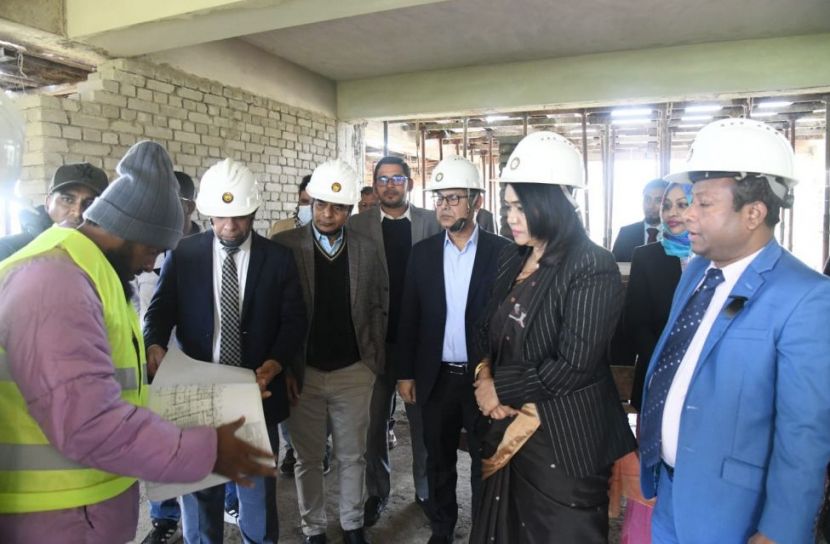 গুণগতমান বজায় রেখে সিলেট আধুনিক তথ্য কমপ্লেক্সের নির্মাণ কাজ দ্রুত সমাপ্তির নির্দেশ