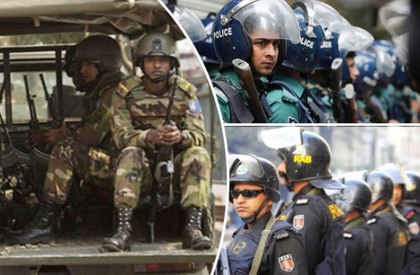 আসন্ন নির্বাচনে টানা ৭ দিন মাঠে থাকবে আইনশৃঙ্খলা বাহিনী