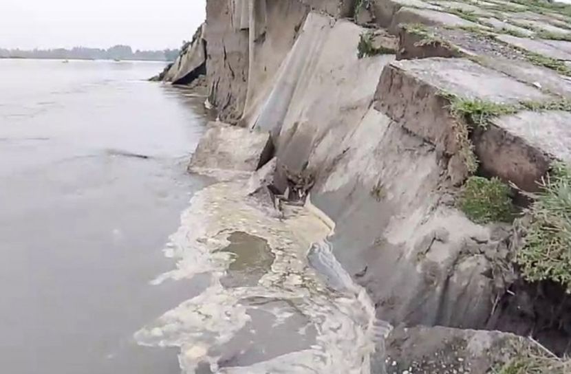 তিস্তা ভাঙনে  হুমকিতে রংপুর-কাকিনা সড়ক
