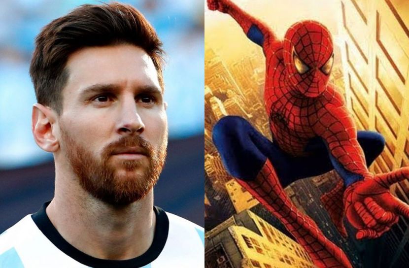 এবার স্পাইডারম্যানের নতুন টিজারে  মেসি