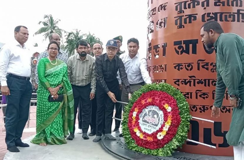 ঝালকাঠিতে জুলাই শহিদ দিবস পালিত  