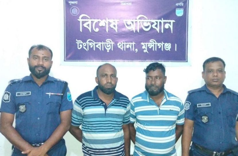 মুন্সীগঞ্জে চোর সন্দেহে কিশোরকে গাছে বেঁধে নির্যাতন, আটক ২