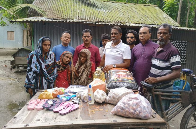 মাদারীপুরের কালকিনি ও ডাসারে অসহায় পরিবারে আর্থিক সহায়তা 