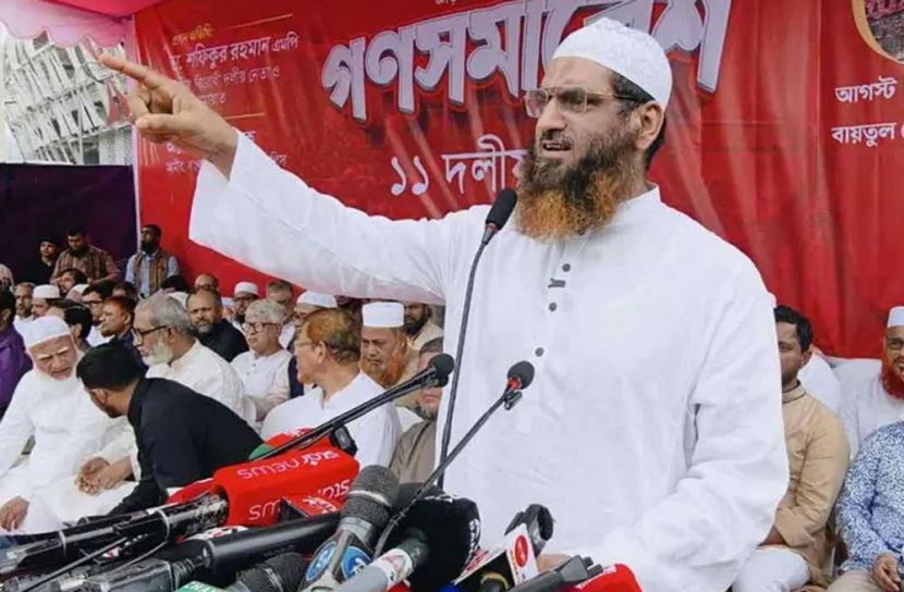 বাংলাদেশ খেলাফত মজলিসের আমির মামুনুল হক। ছবি: সংগৃহিত
