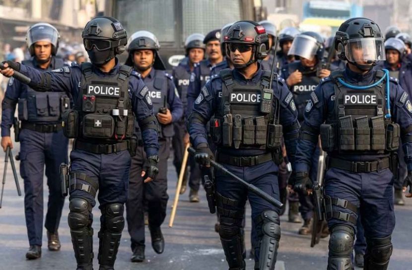 ১৫ আগস্ট ঘিরে সর্বোচ্চ সতর্ক আইনশৃঙ্খলা বাহিনী