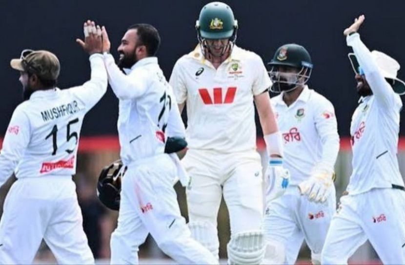 অস্ট্রেলিয়ার মাটিতে অজিদের ৯ উইকেটে হারালো  বাংলাদেশ