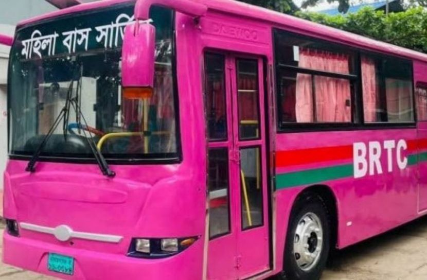 রাজধানীর গণপরিবহনে চালু হচ্ছে নারীদের ‘পিংক বাস’