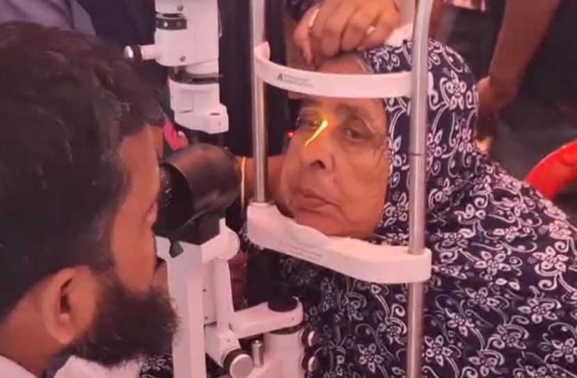 মাদারীপুরে বিনামূল্যে চক্ষু সেবা ক্যাম্প, চিকিৎসা পেলেন ১৫ শতাধিক 