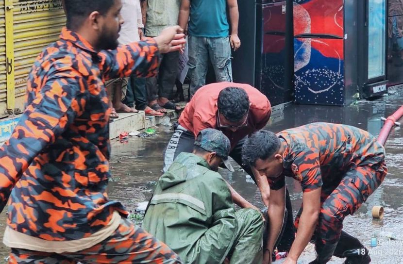 কোম্পানীগঞ্জে মার্কেটে অগ্নিকান্ডে প্রায় কোটি টাকার ক্ষয়ক্ষতি