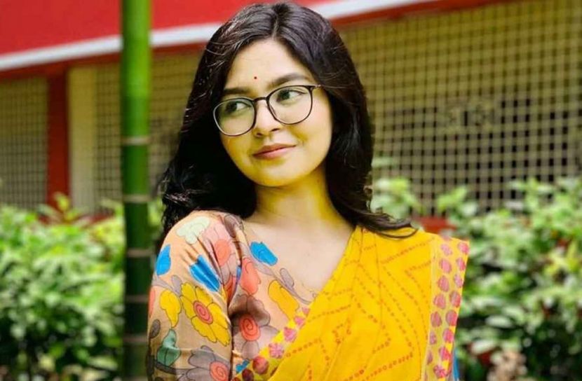 ছাত্রদল নেত্রী প্রীতি চৌধুরী। ছবি: সংগৃহিত