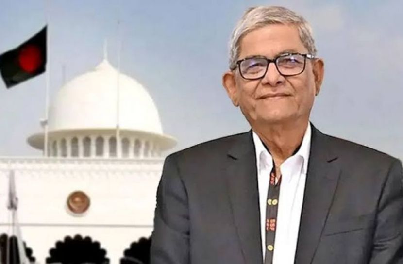 প্রথম কর্মদিবসে বঙ্গভবনে পৌঁছেছেন রাষ্ট্রপতি মির্জা ফখরুল