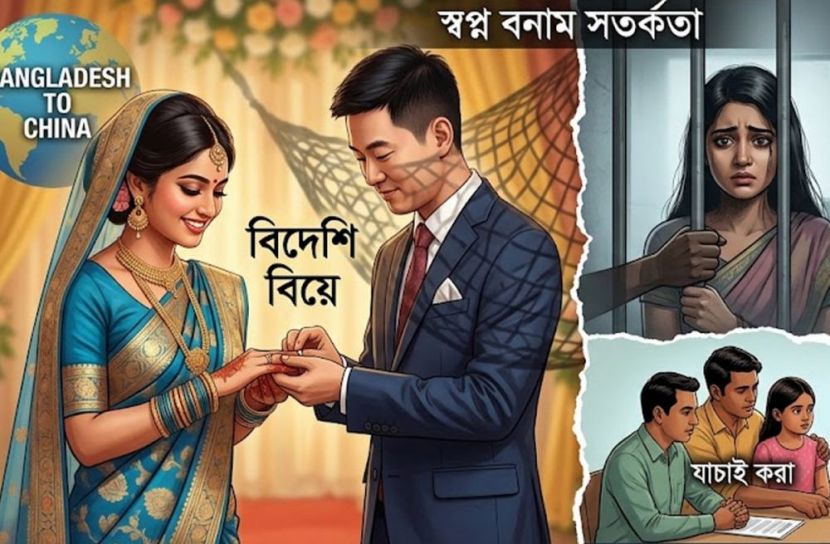 বিদেশি বিয়ের আড়ালে নারী পাচারের ফাঁদ, সতর্কতার তাগিদ