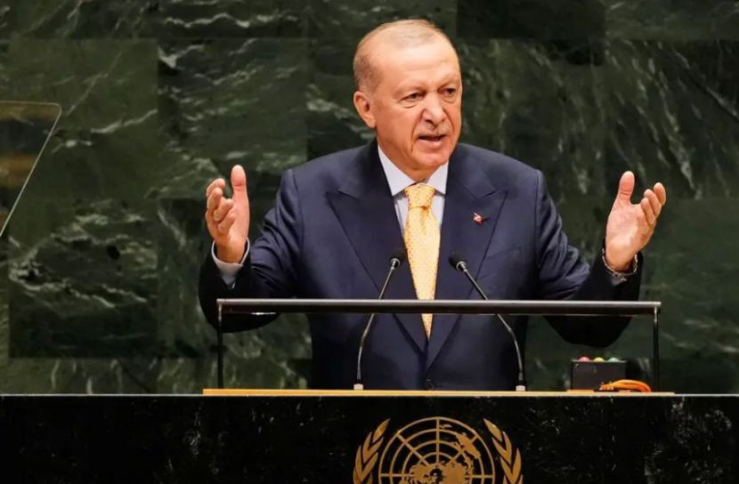 স্বাধীন ফিলিস্তিন রাষ্ট্রের স্বীকৃতি চাইলেন এরদোয়ান