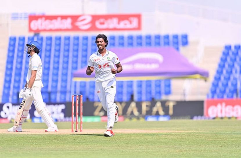 বাংলাদেশের প্রথম পেসার হিসেবে হাসান মাহমুদের হ্যাটট্রিকের কীর্তি