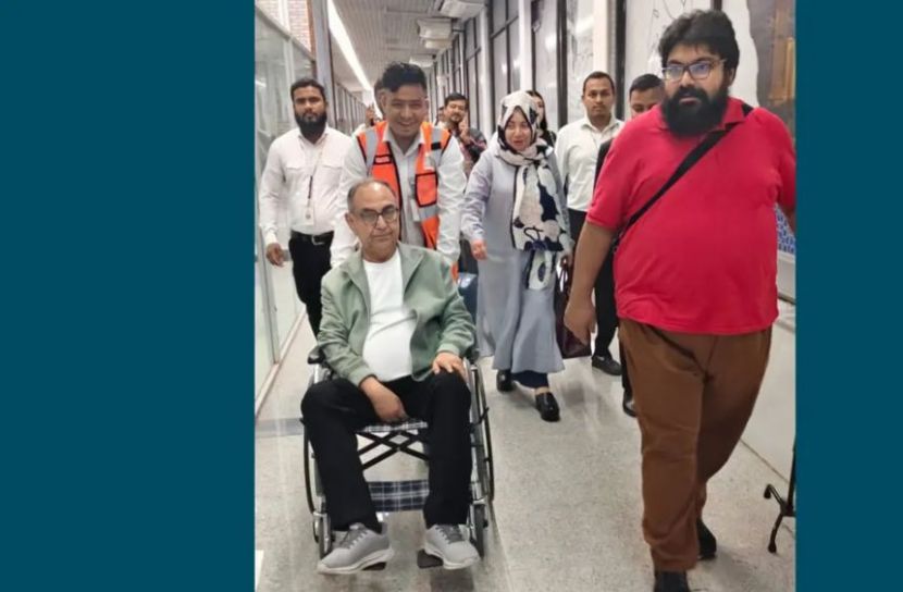 মালয়েশিয়ায় চিকিৎসা শেষে দেশে ফিরলেন মির্জা আব্বাস