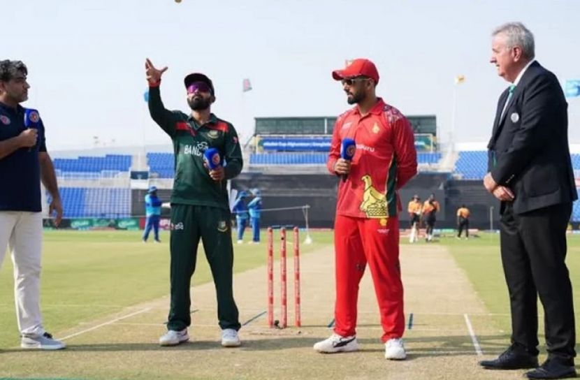 লিটন ও মিরাজের অনুপস্থিতিতে জিম্বাবুয়ের বিপক্ষে টস হেরে ফিল্ডিংয়ে বাংলাদেশ