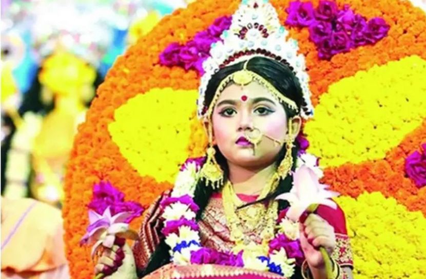 আজ মহাঅষ্টমী ও কুমারী পূজা