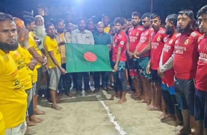 উলিপুরে হাডুডু খেলাকে ঘিরে উৎসবের আমেজ