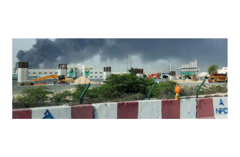 Drone fell on a farm in UAE's Fujairah