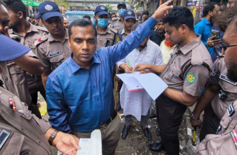 DMP has launched drive to free footpaths and roads