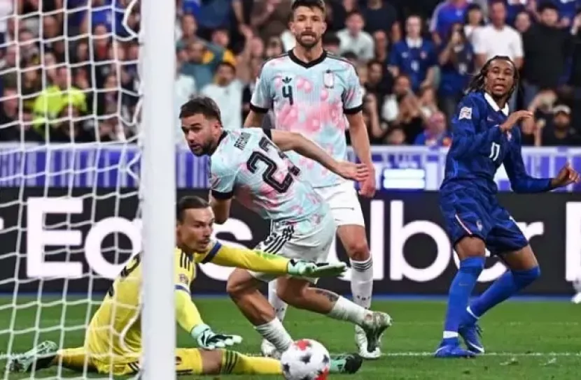 Olise inspires France to 4-1 comeback win over Belgium