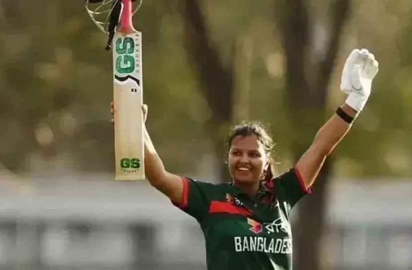 Sobhana Mostary hits historic century against Australia